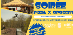 Une soirée pizza et crossfit au Parc des Sommets samedi ça vous dit ?