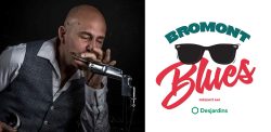 L'hamoniciste Nico Wayne Toussaint fera vibrer la scène de la Place publique lors des Bromont Blues ce jeudi !
