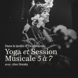 5 to 7 Yoga and Music Session at Un Momento – SOLD OUT