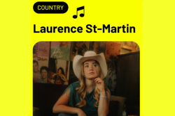 Sonorités new country au menu du spectacle de Laurence St-Martin du festival FICG ce jeudi 6 août à la Place publique!